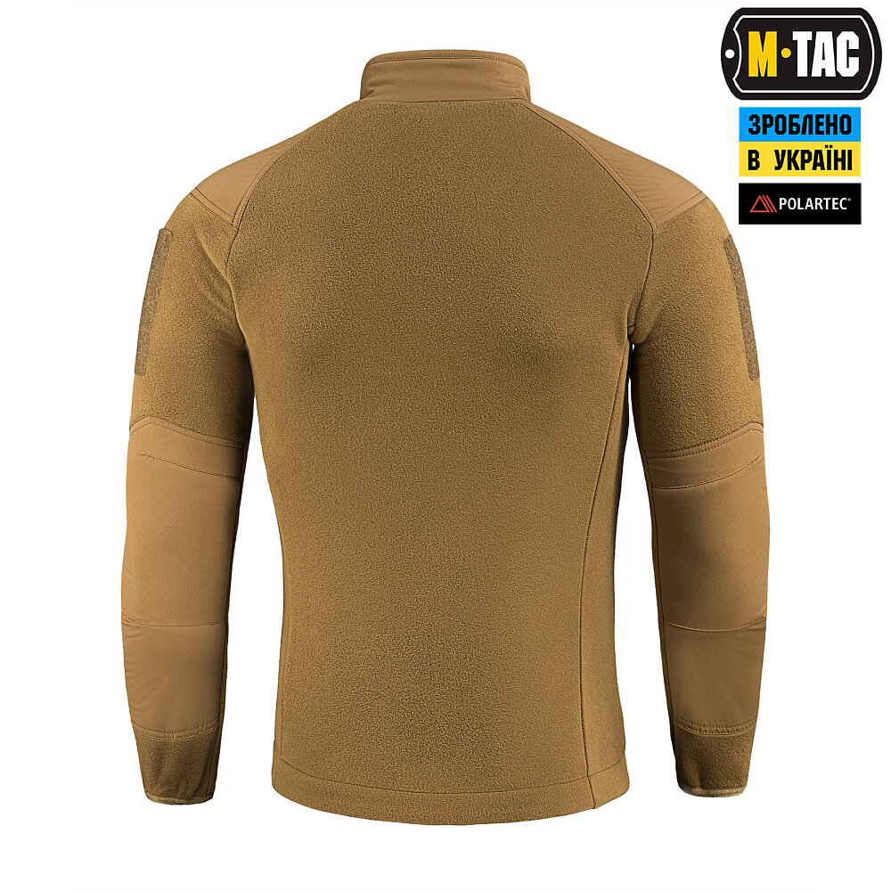 Кофта M-Tac Combat Fleece Polartec Jacket Coyote Brown Фото 2